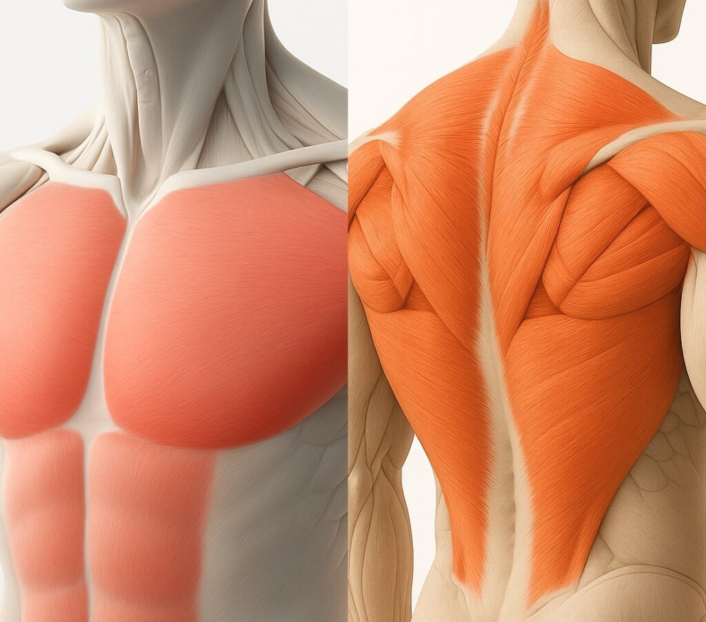 Entrenamientos Pectus chest and back